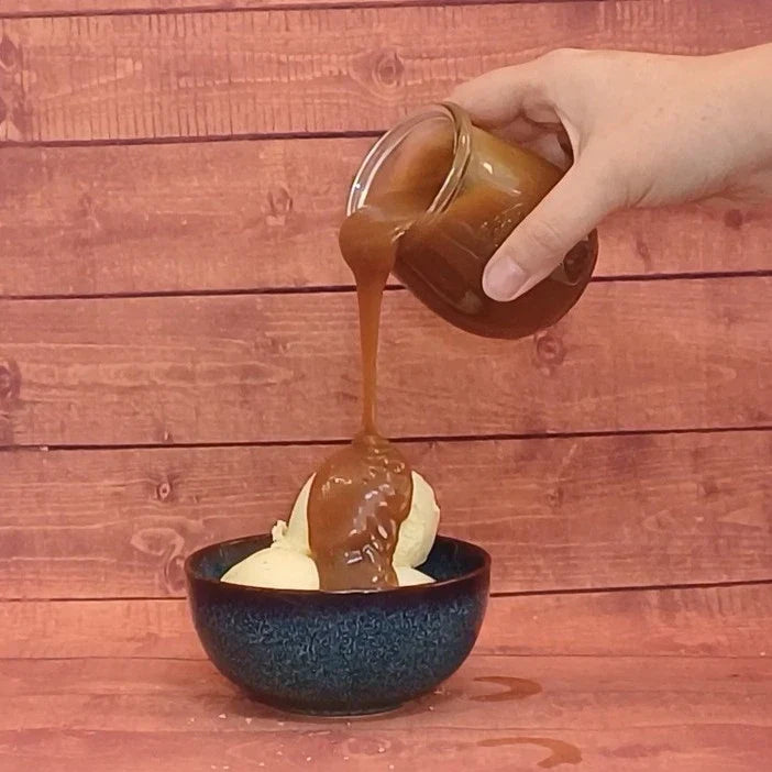Pittige karamelsaus