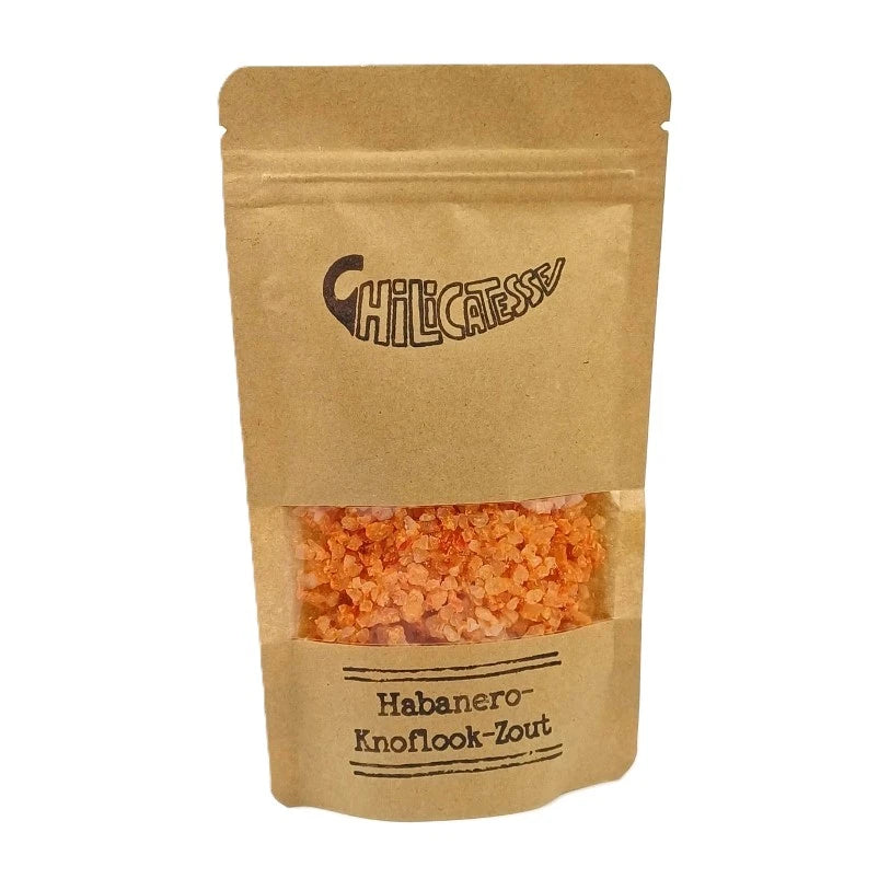 Habanero-knoflook zout